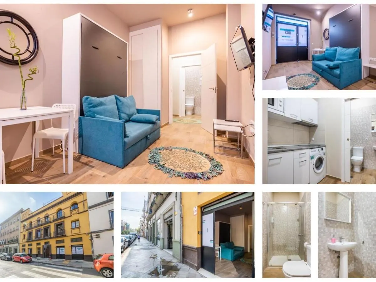 Box 1 Vacacional Sevilla location